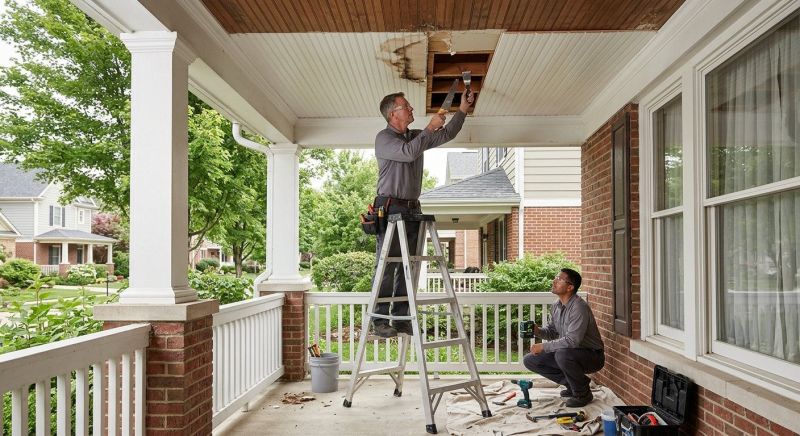 Porch Pillar Repair